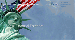 Desktop Screenshot of livingwaters.myecon.net